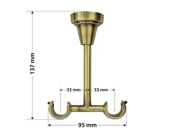 držiak 19x19 stropný