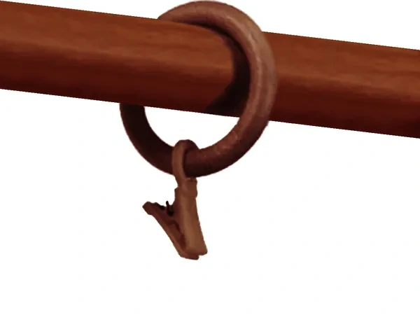 krúžky so štipcom