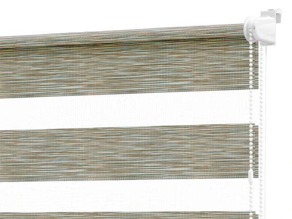 Roleta MINI+ deň a noc - látka Maurícius 64 - canvas dekor