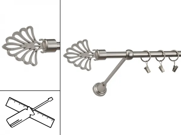 Garniža 16mm - 1rad - MODERN - satin