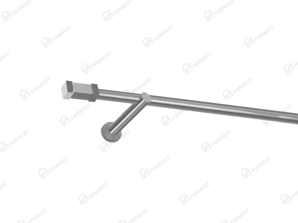 Garniža 19mm - 1rad - QUADRO - satin 1