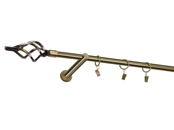 Garniža 16mm - 1rad - GUĽA AZUR - antik