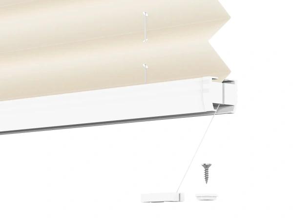 Plisé rolety LUX - látka Almond 11063 - PEARL 7