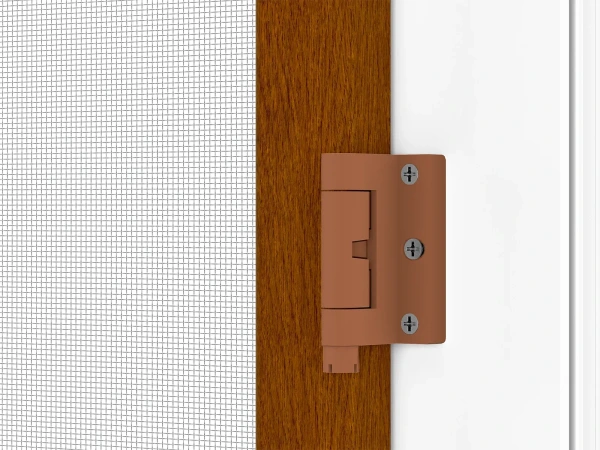 Siete proti hmyzu na DVERE - pántové - DUB ZLATÝ - drevoimitácia - bez priečky 10