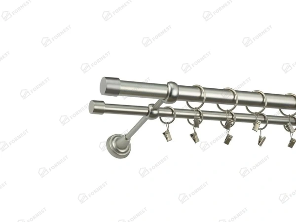 Garniža 25x16mm - 2rady - PULLO - satin