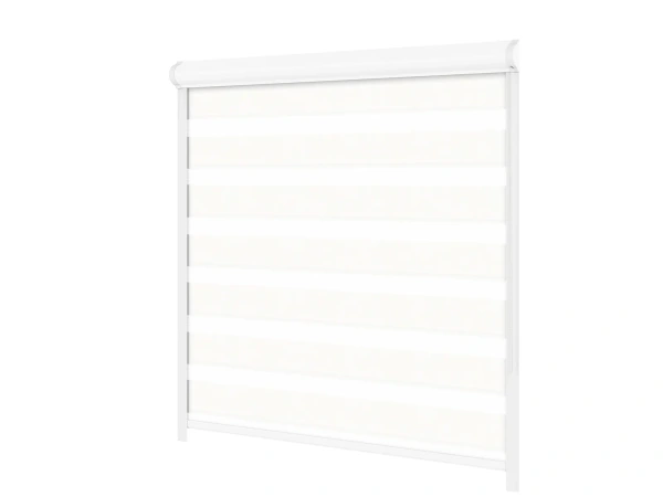 Roleta SWING PREMIUM - deň a noc - látka Maurícius 62 - slonová kosť 1