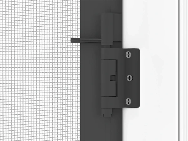 Siete proti hmyzu na DVERE - pántové - ANTRACIT - RAL 7016 - s priečkou 9