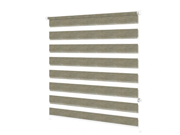 Roleta MINI - deň a noc - látka Maurícius 64 - canvas dekor 1