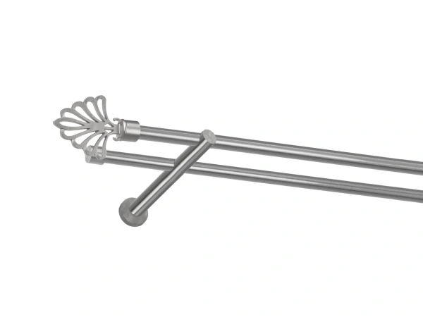 Garniža 16x16mm - 2rady - MODERN - satin 1