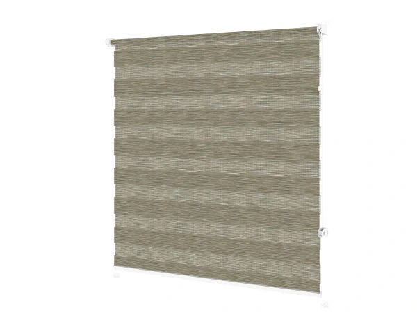 Roleta MINI - deň a noc - látka Maurícius 64 - canvas dekor 2