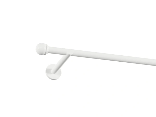Garniža 19mm obyčajná tyč - 1rad - TODI MAX - biela 1