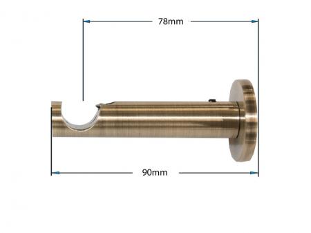 Garniža 16mm - 1rad - GUĽA CRYSTAL - antik 3