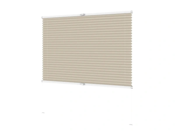 Plisé rolety LUX - látka Crafted linen 11064 - PEARL 2