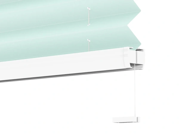 Plisé rolety LUX - látka Cool mint 11240 - BLACKOUT (zatemňujúca) 6