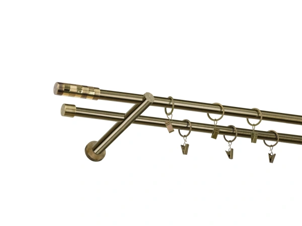 Garniža 16x16mm - 2rady - SIGMA - antik