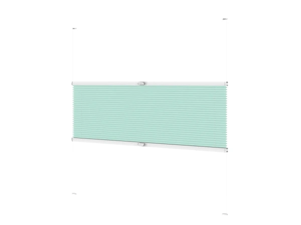 Plisé rolety LUX - látka Cool mint 11240 - BLACKOUT (zatemňujúca) 3