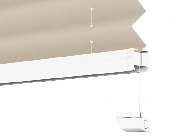 Plisé rolety LUX - látka Crafted Linen 11197 - BLACKOUT (zatemňujúca) 8