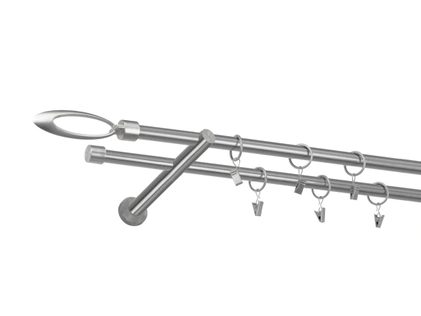 Garniža 16x16mm - 2rady - VENEZIA - satin