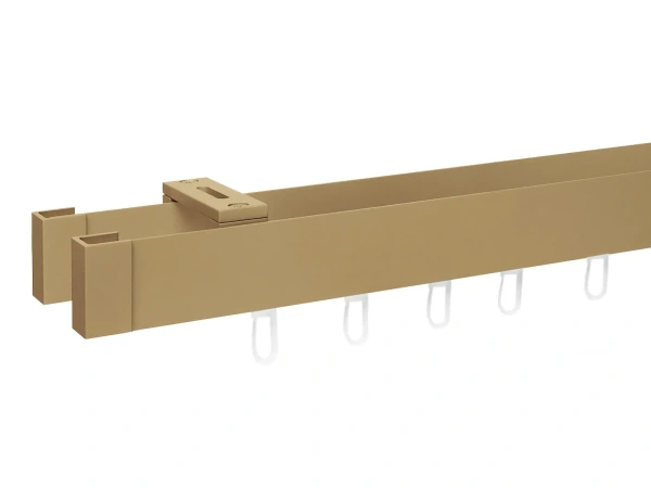 Garniža MODERN 2-drážková - do stropu - odtieň PATINA