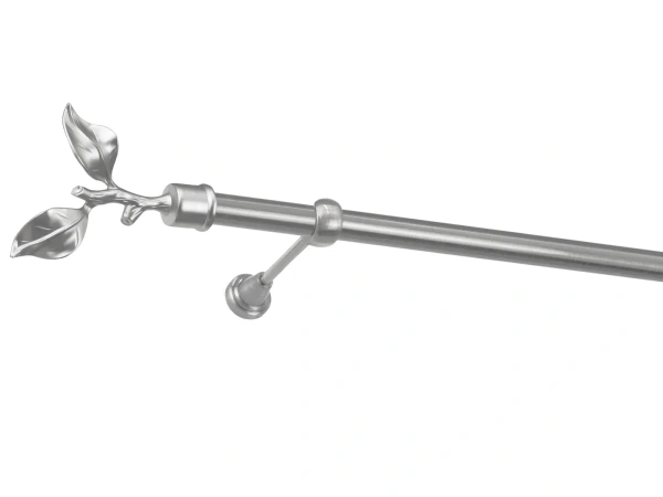 Garniža 25mm - 1rad - LIST ROSE - satin 1