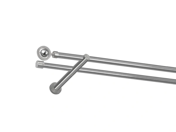 Garniža 16x16mm - 2rady - JUPITER - satin 1