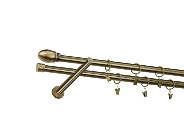 Garniža 19x19mm - 2rady - BELUNO - antik