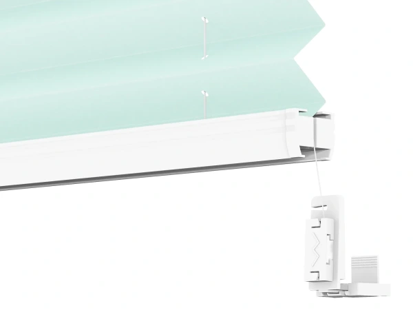 Plisé rolety LUX - látka Cool mint 11240 - BLACKOUT (zatemňujúca) 4