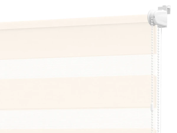 Roleta MINI+ deň a noc - látka Miami 1302 - béžová