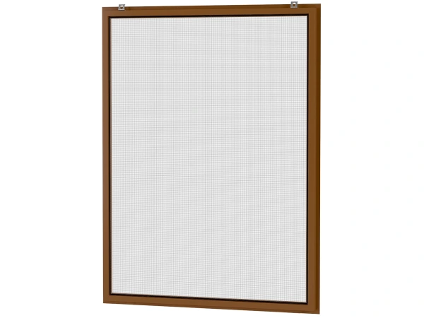 Siete proti hmyzu na OKNO - pevné KLIK - HNEDÁ - RAL 8003