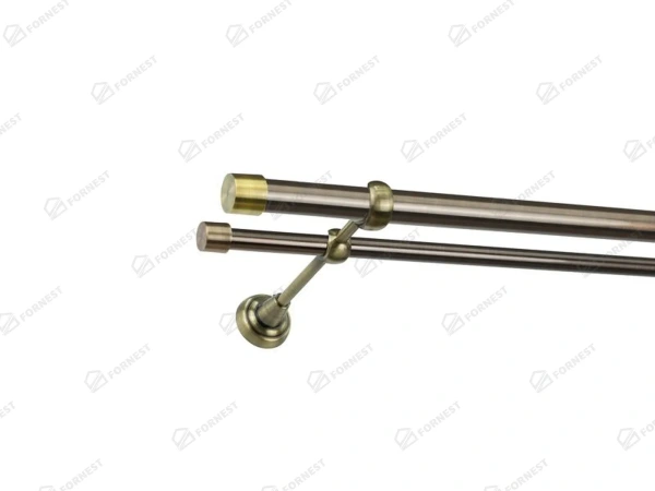 Garniža 25x16mm - 2rady - PULLO - antik 1