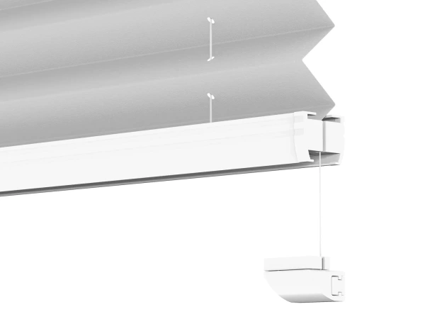 Plisé rolety LUX - látka Silver dust 11072 - PEARL 8