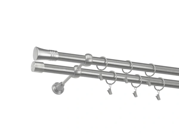 Garniža 25x25mm - 2rady - CAPRI - satin