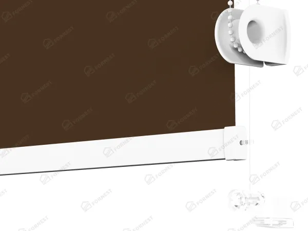 Roleta MINI - látka Madagaskar 066 - tmavo hnedá - (thermo) 3