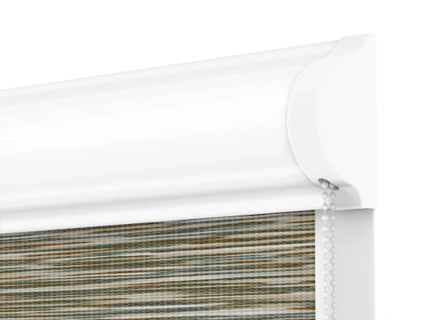 Roleta SWING PREMIUM - deň a noc - látka Maurícius 64 - canvas dekor 3