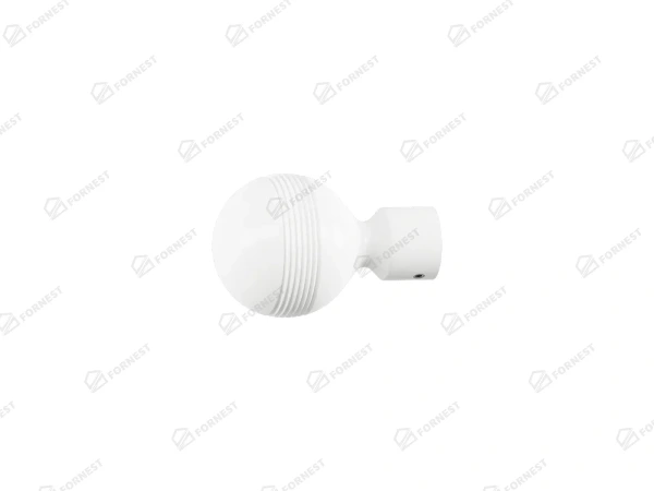 Garniža 19x19mm drážková tyč - 2rady - GABI - biela 3