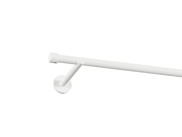 Garniža 19mm obyčajná tyč - 1rad - PULLO - biela 1