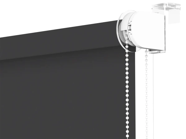 Roleta MINI - látka Eden 140 - sivo čierna 2