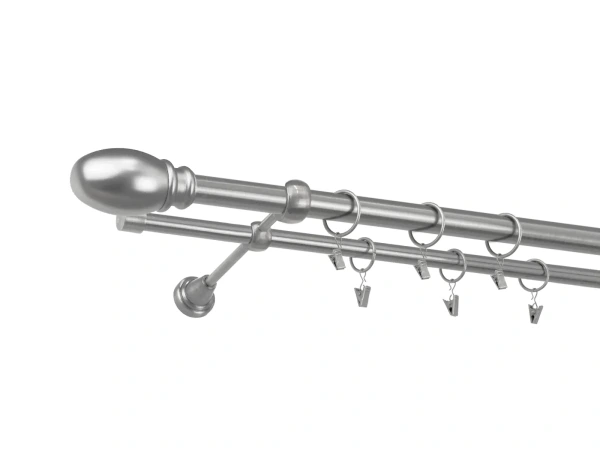 Garniža 25x16mm - 2rady - BELUNO - satin