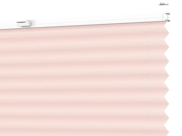 Plisé rolety LUX - látka Lovely rose 11073 - PEARL