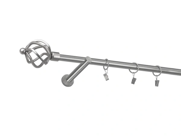 Garniža 19mm - 1rad - SPIRAL - satin