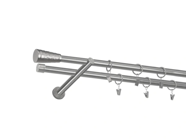 Garniža 19x19mm - 2rady - SEVILLA - satin