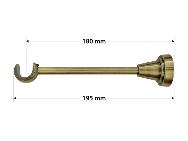 Garniža 19mm - 1rad - CAPRI - antik 4