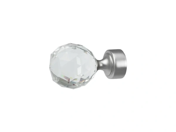 Garniža 25x25mm - 2rady - GUĽA CRYSTAL - satin 2