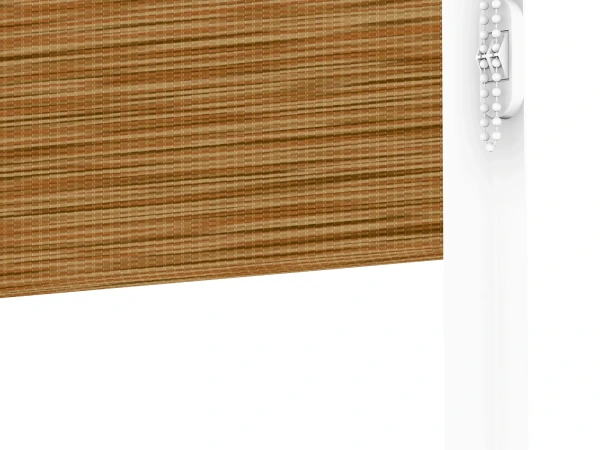 Roleta SWING PREMIUM - deň a noc - látka Maurícius 65 - hnedá (dub zlatý) 4