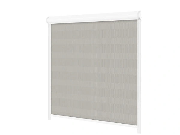 Roleta SWING PREMIUM - deň a noc - látka Bahama 1806 - sivá 2