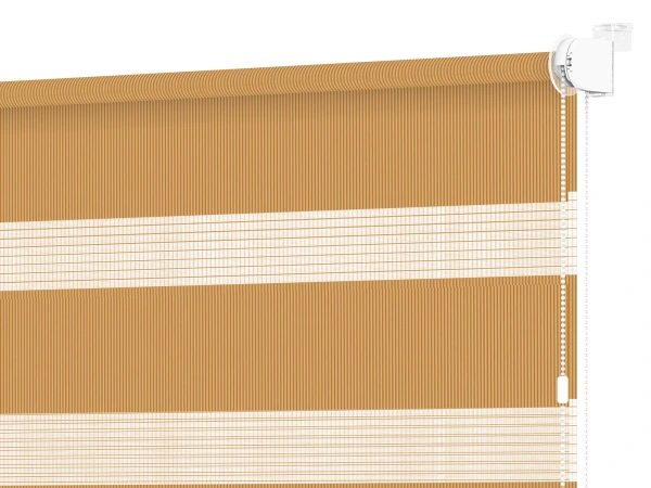 Roleta MINI - deň a noc - látka Miami 1304 - hlinená