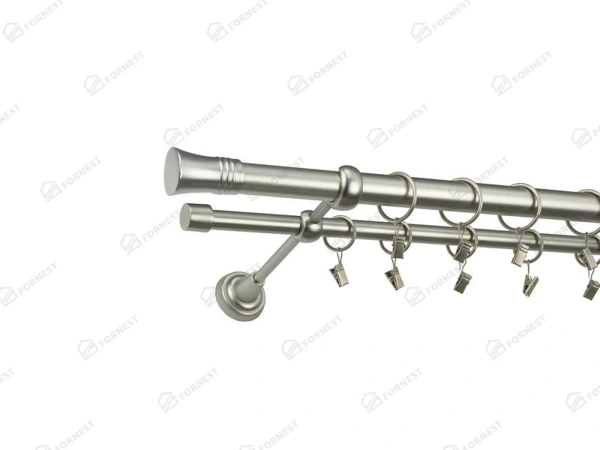 Garniža 25x16mm - 2rady - CAPRI - satin