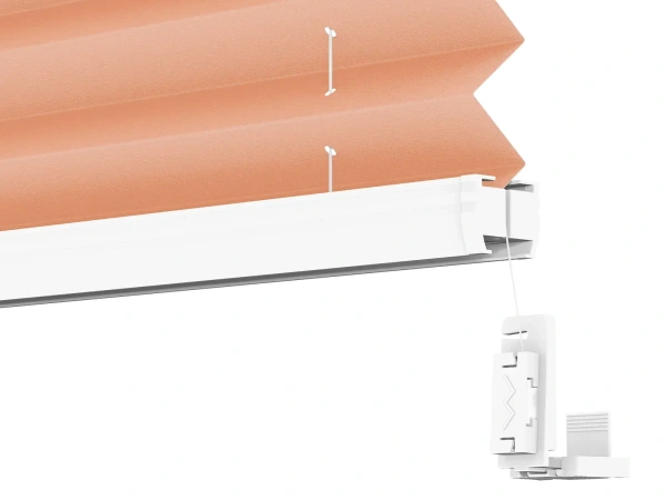 Plisé rolety LUX - látka Coral 11074 - PEARL 4