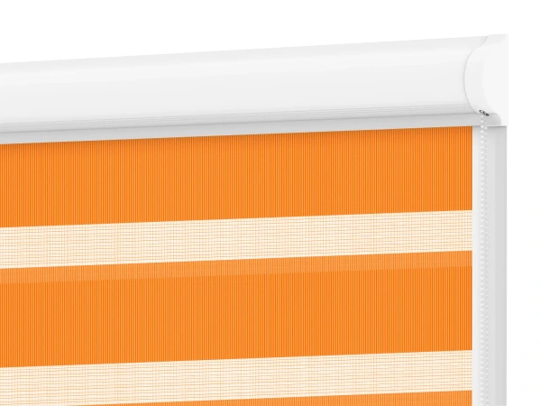 Roleta SWING LITE - deň a noc - látka Bahama 1802 - oranžová