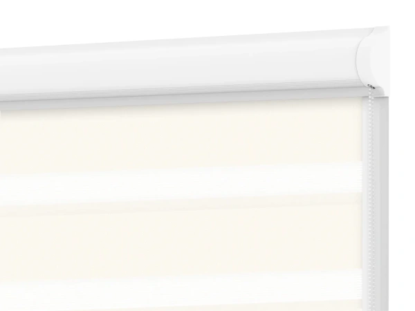 Roleta SWING LITE - deň a noc - látka Zakynthos 03 - slonová kosť